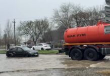 В Махачкале продолжаются работы по ликвидации последствий подтопления