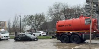 В Махачкале продолжаются работы по ликвидации последствий подтопления