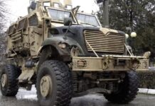 Дагестанский университет получил трофейный бронеавтомобиль из зоны СВО