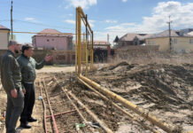 Джамбулат Салавов провел объезд подтопленных улиц и территорий