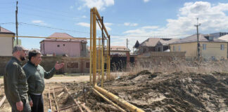 Джамбулат Салавов провел объезд подтопленных улиц и территорий