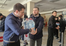 Пострадавших от паводка обеспечили питьевой водой