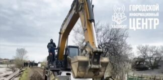 В Хасавюрте укрепляют берега реки Ярык-су