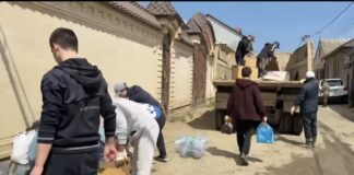 Мэрия Махачкалы совместно с депутатами горсобрания провели субботник