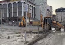 В Махачкале продолжаются масштабные работы по ликвидации последствий подтоплений