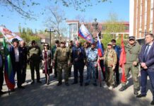 Участники патриотического автопробега вернулись в Махачкалу