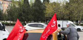 В Дагестане стартовал третий межрегиональный автопробег «Знамя Победы»
