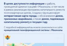 Мэрия Махачкалы создала интерактивную карту капремонта и аварийного жилья