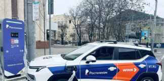 Заряд всего за 30 минут: «Ростелеком» расширил сеть электрозаправок в Ростове-на-Дону