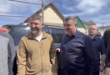 Фёдор Щукин проинспектировал пострадавший от паводков Дербентский район
