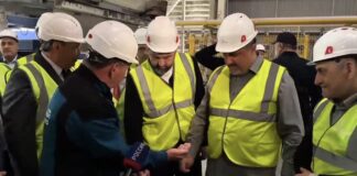 Фёдор Щукин ознакомился с запуском новой технологической линии на заводе «Салаватстекло Каспий»