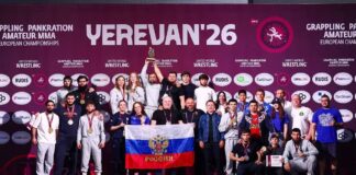 Дагестанские грэпплеры завоевали три золота на чемпионате Европы в Ереване