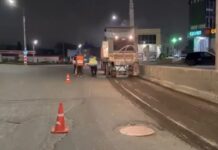Три главные магистрали Махачкалы получают новое дорожное покрытие