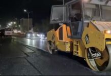В Махачкале продолжается масштабное обновление дорожного полотна на проспекте Акушинского