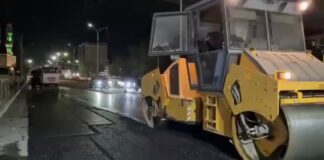 В Махачкале продолжается масштабное обновление дорожного полотна на проспекте Акушинского