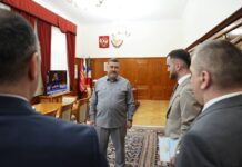Фёдор Щукин встретился с участниками программы «Время героев»