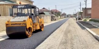В махачкалинском поселке Семендер завершается ремонт улицы Кади Абакарова