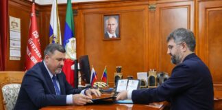 Фёдор Щукин и Магомед Рамазанов обсудили новую структуру Правительства Дагестана