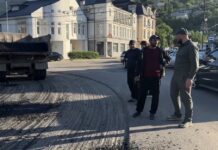 В Махачкале начали укладку асфальта на кольце улиц Ярагского и Генерала Омарова