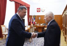 Федор Щукин встретился с первым президентом Дагестана Муху Алиевым