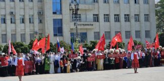 В Махачкале состоялся масштабный Парад наследников Победы