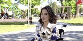Сабрина Алиева проголосовала за благоустройство Махачкалы