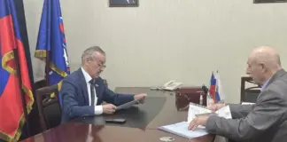 Депутат Госдумы Нурбаганд Нурбагандов провел прием ветеранов СВО и их семей в Махачкале
