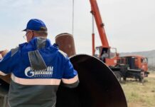 Темпы аварийно-восстановительных работ на магистральном газопроводе «Моздок – Казимагомед» идут в соответствии с установленными сроками