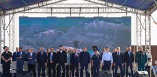 Магомед Рамазанов и Фёдор Щукин приняли участие в открытии солнечной электростанции и парка «Патриот» в Дербентском районе