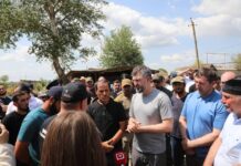 В пострадавшем от паводка селе Адильотар построят новую быстровозводимую школу на 362 места