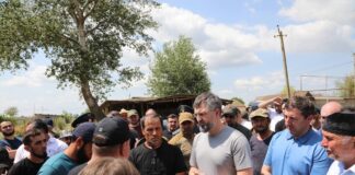 В пострадавшем от паводка селе Адильотар построят новую быстровозводимую школу на 362 места