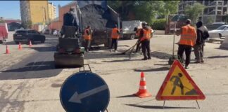 Масштабные дорожные работы продолжаются в Махачкале