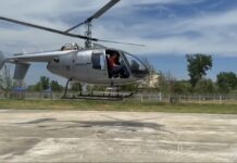 Дагестанский вертолет АП-55 успешно прошел первые летные испытания
