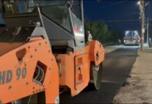 В Махачкале продолжается ремонт дорожного полотна в Новом Хушете