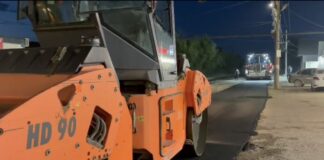 В Махачкале продолжается ремонт дорожного полотна в Новом Хушете