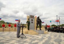 Фёдор Щукин открыл Сад памяти в Магарамкентском районе