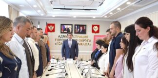 Джамбулат Салавов провел заседание Координационного совета «Движения Первых» в Махачкале