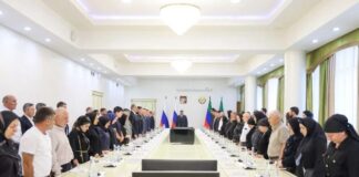 Глава Дагестана встретился с семьями участников СВО в День памяти и скорби