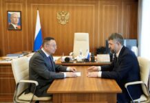 Ирек Файзуллин и Магомед Рамазанов обсудили ликвидацию последствий паводков в Дагестане