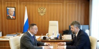 Ирек Файзуллин и Магомед Рамазанов обсудили ликвидацию последствий паводков в Дагестане