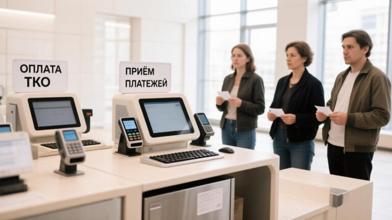 Для удобства горожан открыты кассы для оплаты за ТКО