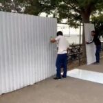 В Махачкале демонтировали незаконное ограждение на муниципальном участке