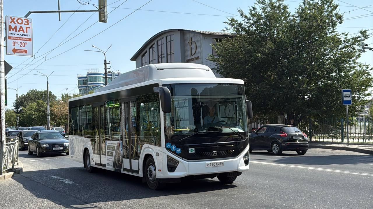 Махачкала обновит автопарк 11 новыми автобусами на метане