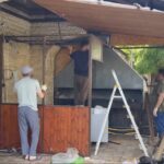 В Махачкале демонтировали незаконную постройку на улице Ермошкина