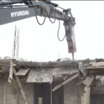 В Махачкале на улице Ак-Гельной снесли незаконно возведённое строение
