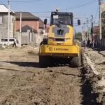 На улице Ботлихской в Махачкале продолжается капремонт дорожного полотна